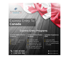 Express Entry Canadian Immigration | Suma Law Office | free-classifieds-canada.com - 1