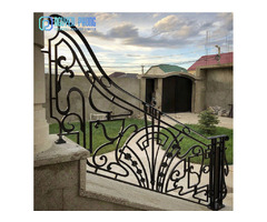 Custom decorative wrought iron exterior railings | free-classifieds-canada.com - 6