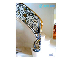 Custom luxury hand-forged iron stair railings | free-classifieds-canada.com - 7