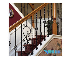 Custom luxury hand-forged iron stair railings | free-classifieds-canada.com - 8