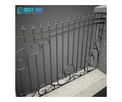 Ornamental wrought iron garden fence panels | free-classifieds-canada.com - 7