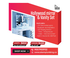 Buy Hollywood Vanity Set, Size=32” LX45”x32” H| Just in $850 | free-classifieds-canada.com - 1