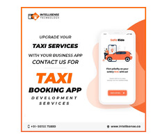 Taxi Booking Mobile Application Development Services - Intellisense Technology | free-classifieds-canada.com - 1