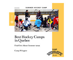 Best Hockey Camps in Quebec - Find Out About Summer 2022 - Camp Wingate | free-classifieds-canada.com - 1