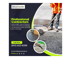 Broom Finish on Concrete service in Ottawa | free-classifieds-canada.com - 1