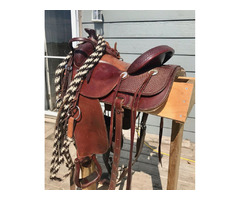 Custom Vic Bennet All around saddle for sale | free-classifieds-canada.com - 1