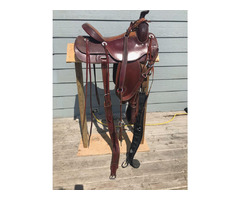 Custom Vic Bennet All around saddle for sale | free-classifieds-canada.com - 2