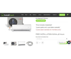Affordable Split Air Conditioners Bosch Climate 5000 Single Zone 18000 Btu | free-classifieds-canada.com - 2