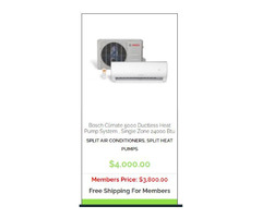 Online Split Air Conditioners Bosch Climate 5000 9000 Btu Single Zone | free-classifieds-canada.com - 2