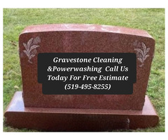 Powerwashing And Gravestone Cleaning And Some Gardening  | free-classifieds-canada.com - 1