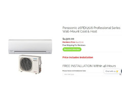 Low Price Professional Series Split Air Conditioners Panasonic 26PEK2U6 | free-classifieds-canada.com - 3