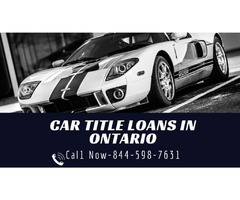 Car Title Loans In Ontario | Low Interest Long Term Loans | free-classifieds-canada.com - 1