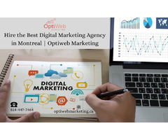 Hire the Best Digital Marketing Agency in Montreal | Optiweb Marketing | free-classifieds-canada.com - 1