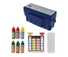 Swimming Pool 5-Way Test Kit,Pool Spa Water Chemical Test Case Kit for Chlorine Ph Bromine Alkalinit | free-classifieds-canada.com - 1