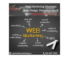 Web Marketing Montreal | Web Design, Development & SEO | OptiWeb Marketing | free-classifieds-canada.com - 1