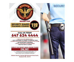 Get your Security Guard License | free-classifieds-canada.com - 1
