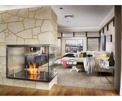 Stone fireplace refacing - a cost-effective and easy solution by Stone Selex | free-classifieds-canada.com - 1