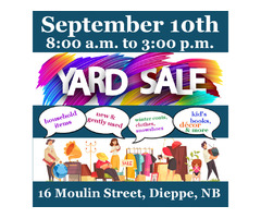 September 10th Yard Sale! | free-classifieds-canada.com - 1
