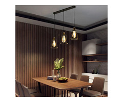 Design Industrial Restaurant Lighting Metal Cage Lamps Bar Hanging Pendant Lights E26 | free-classifieds-canada.com - 2