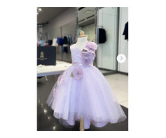 Glamorously Soft Linda Bellino Amalfi Dress with 3D Flowers | free-classifieds-canada.com - 1