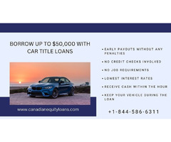 Pay off your debts quickly with car title loans | free-classifieds-canada.com - 1