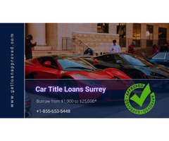 Car Title Loans Surrey with bad credit | free-classifieds-canada.com - 1
