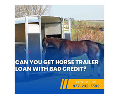 Horse Trailer Loans For Bad Credit in Ontario | free-classifieds-canada.com - 1