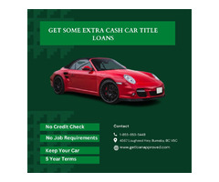 Get car title loans in Vancouver at competitive rates | free-classifieds-canada.com - 1