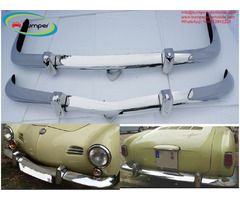 Volkswagen Karmann Ghia Euro style bumper (1970-1971) by stainless steel | free-classifieds-canada.com - 1