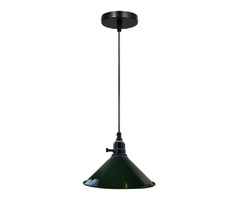 Cone Shades Metal E26 Black Holder With Switch adjustable Hanging pendant light~1557 | free-classifieds-canada.com - 4