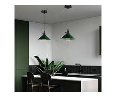 Cone Shades Metal E26 Black Holder With Switch adjustable Hanging pendant light~1557 | free-classifieds-canada.com - 5