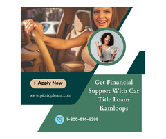 Get Financial Support With Car Title Loans Kamloops | free-classifieds-canada.com - 1