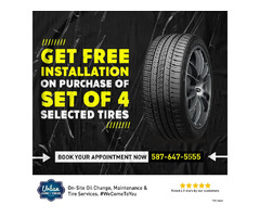 Free Installation on Selected 4 Tires | free-classifieds-canada.com - 1