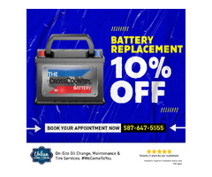 Battery Replacement 10% Off | free-classifieds-canada.com - 1