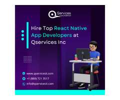 Hire Top React Native App Developers at Qservices Inc.  | free-classifieds-canada.com - 1