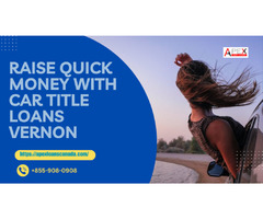 Raise quick money with car title loans Vernon | free-classifieds-canada.com - 1
