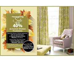 Save Up to 40-50% on Custom Drapery, Blinds, and Shutters at Texeuro Drapery Ltd. | free-classifieds-canada.com - 1