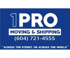 Vancouver Moving Company - 1Pro Professional Vancouver Movers | free-classifieds-canada.com - 1