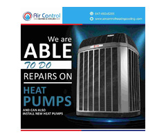 We are able to do repairs on heat pumps and can also install new heat pumps | free-classifieds-canada.com - 1