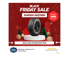 Black Friday Sale on Warden Tires | free-classifieds-canada.com - 2