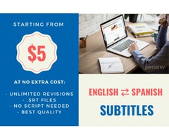 I will translate/subtitle your video English↔Spanish from just $5! | free-classifieds-canada.com - 1