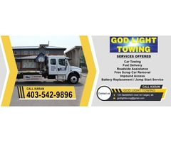 Get the Best Roadside Assistance & towing in Calgary | God Light Towing | free-classifieds-canada.com - 2