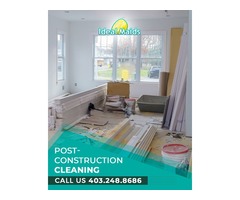 Post-Construction Cleaning Service in Calgary, Airdrie, Okotoks and Cochrane. Ideal Maids Inc. | free-classifieds-canada.com - 2