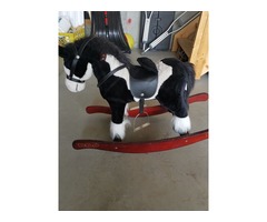 Wood horse for kids and bike free | free-classifieds-canada.com - 1