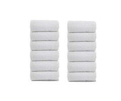  28 GM Cotton Face Towel 12″ x 12″ Inches | free-classifieds-canada.com - 1