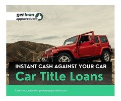 Consider Car Title Loans Chilliwack for instant cash with poor credit | free-classifieds-canada.com - 1