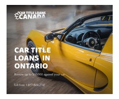 Car Title Loans Ontario to get immediate financial aid  | free-classifieds-canada.com - 1